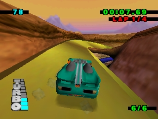 Hot Wheels Turbo Racing screenshot 4 for Nintendo 64